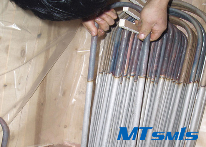 1 Inch TP321 / 321H Stainless Steel Heat Exchanger U Bend Welded Tube For Chemical Industry, SSHEWT07