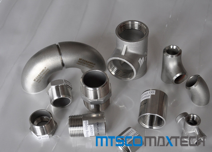 ASME B16.5 WP316L / 317 / 347 Stainless Steel Equal Tee Pipe Fitting, MTSSPF05