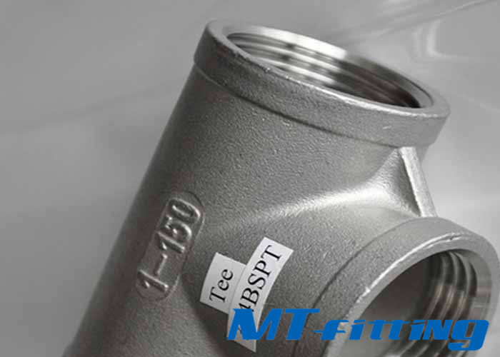 ASTM A815 Stainless Steel Butt Welded Fittings, Reducing Tee For Connection, MTDSPF05