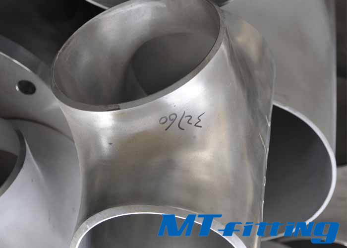 ASTM A815 Stainless Steel Butt Welded Fittings , Equal & Reducing Tee, MTSSPF13