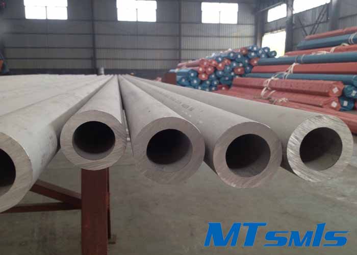 Cold Rolled Stainless Steel Seamless Pipe Big Diameter , TP316L / 1.4404 100mm X 10mm, SSAPP06