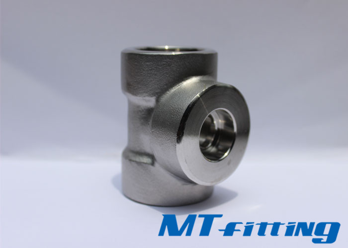 F11/F22 ASTM A182 Stainless Steel Socket Welded Tee, ASME B16.11, SSFHPF23