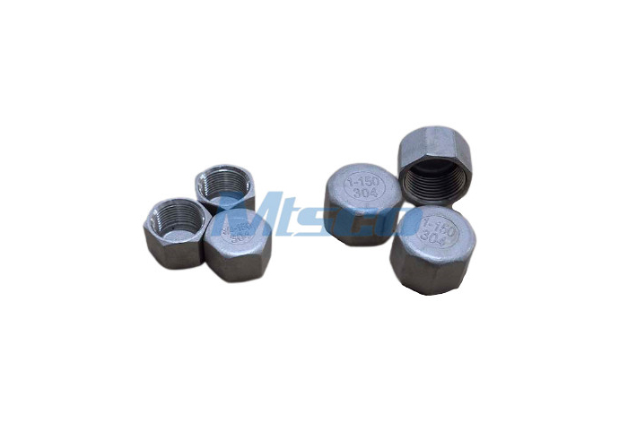 Hex Cap 1inch 304  Casting Fitting SR/ Polish Surface Male Female Thread Connection, 