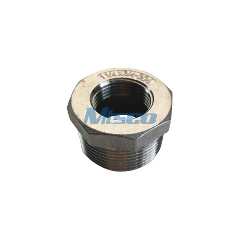 Bucha hexagonal CF8/CF8M NPT 150psi de aço inoxidável para conexão
, 