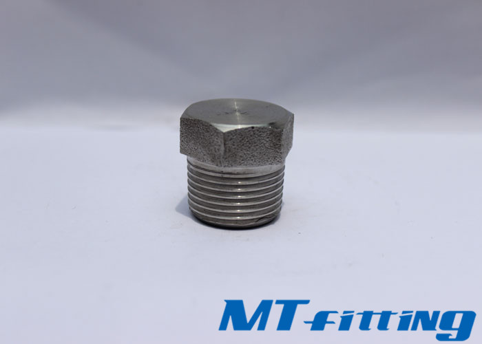 High Pressure 3000LBS F11 / F91 Stainless Steel Hex Head Plug Threaded End, SSFHPF18