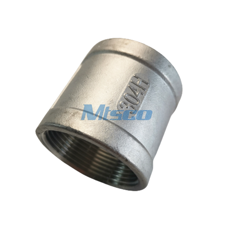 Stainless Steel Coupling 150PSI BSP/NPT Casting Pipe Fitting, 