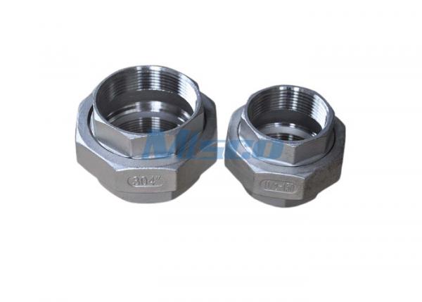 1/2inch Union Stainless Steel Casting Fitting NPT For Gas Pipe System