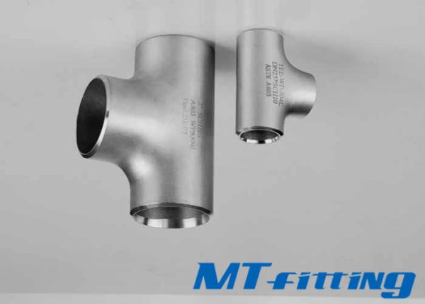 ASME / ANSI B16.9 F51 / F53 S31803 / S32750 تركيب أنابيب الصلب المزدوج المتساوي / المخفض