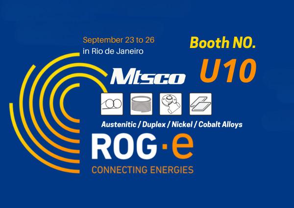 Meet us at ROG.e 2024 (Rio Oil & Gas) in Rio de Janeiro, Booth:U10