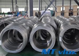 9.53 * 0.89MM Super Long Coiled Tubing , 300 Series Stainless Steel Material , ASTM A269 / A213