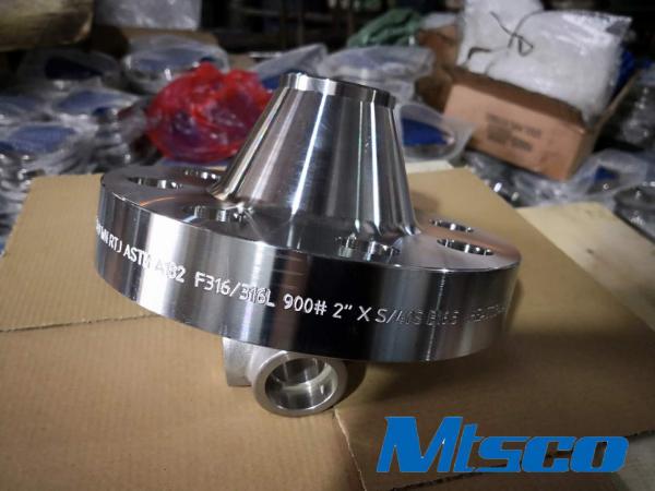 Flange de aço inoxidável da soldadura do soquete de ASTM A182/ASME SA182 F316L/304L PN20-420