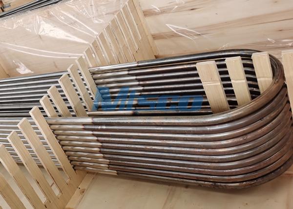 ASTM A789 S31803 S32205 Heat Exchanger U Tubing , Duplex Steel U Bend Tube