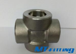 F321 / 317L Stainless Steel Socket Welded Cross Forged High Pressure Pipe Fitting